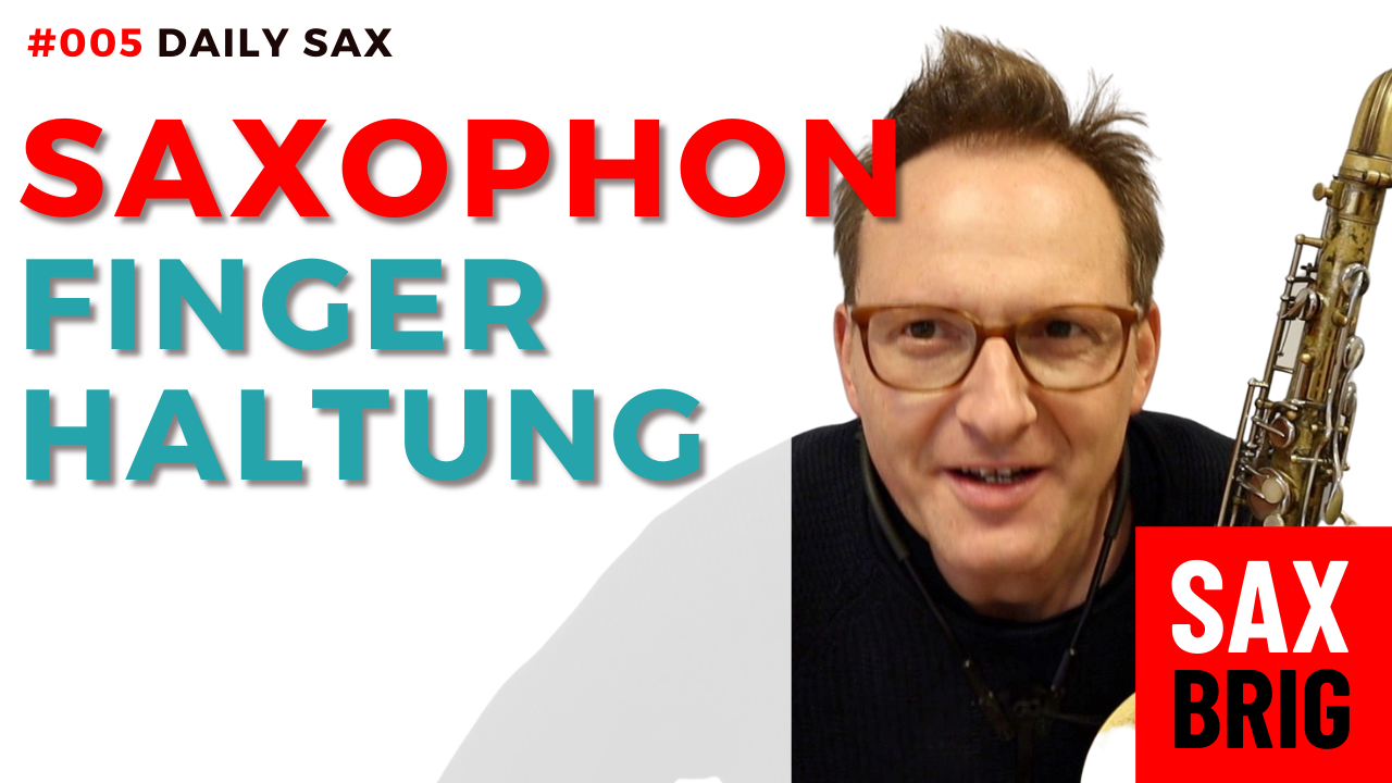 Saxophon Finger